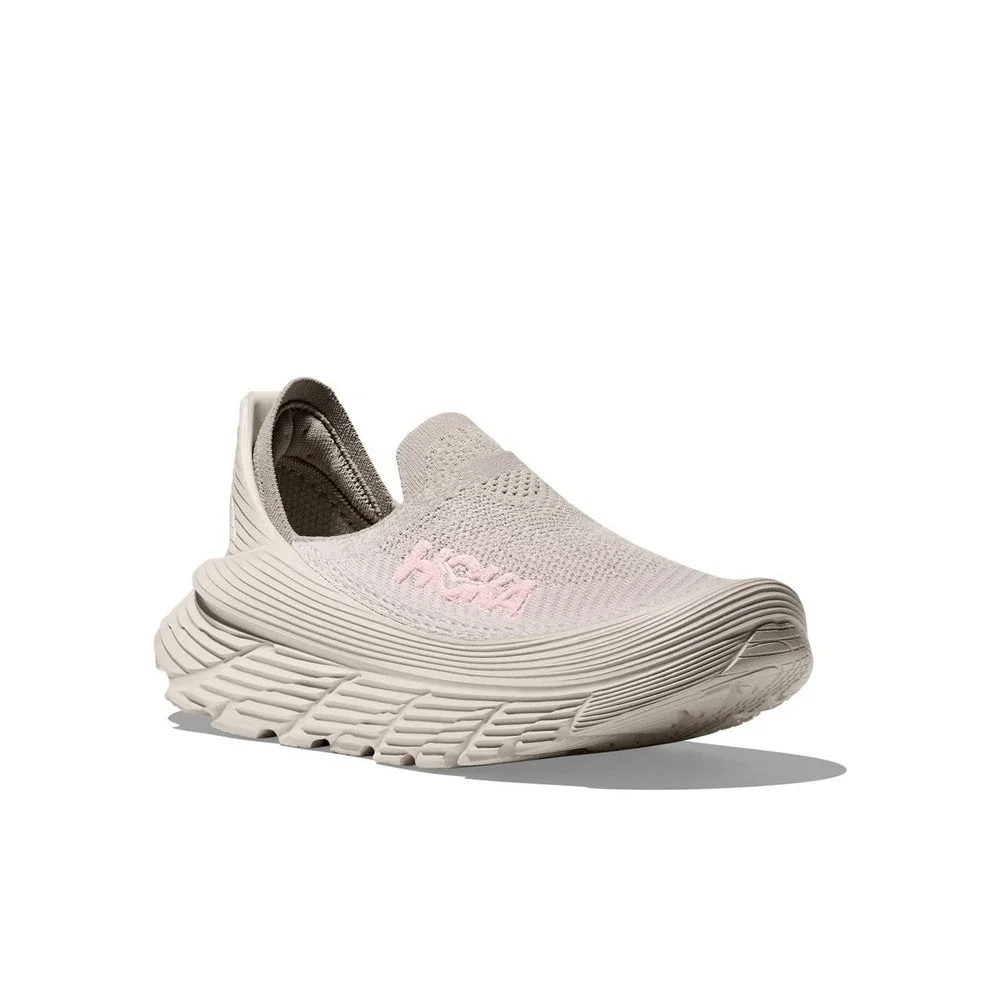 Hoka Restore TC Men's Size 13 Ivory Stucco/Putty Slip-on Shoes‎ NEW